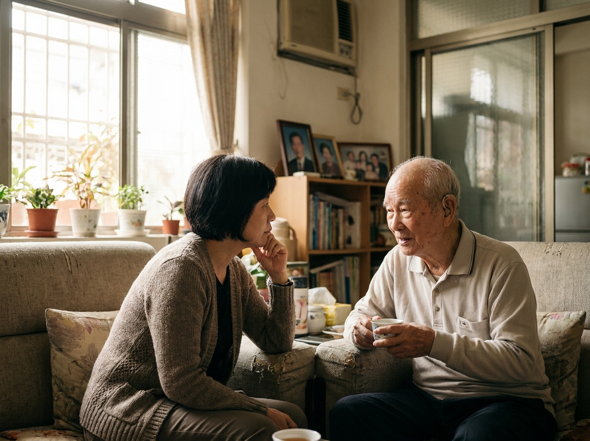 開始照顧前，先和家人一起把長輩的狀況與心意談清楚。